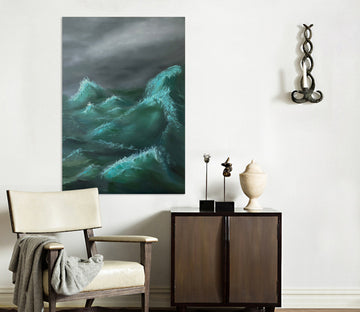 3D Waves 10080 Marina Zotova Wall Sticker