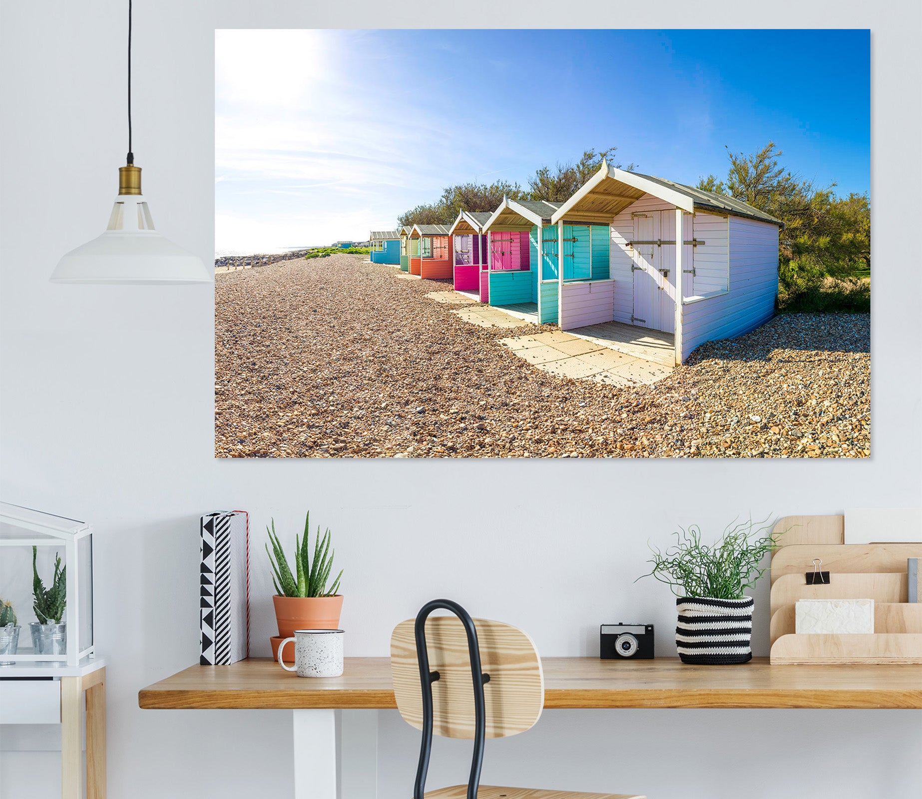 3D Desert Hut 034 Assaf Frank Wall Sticker