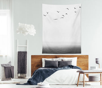 3D Lake Bird 5282 Boris Draschoff Tapestry Hanging Cloth Hang