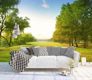 3D Meadow Tree 1455 Wall Murals