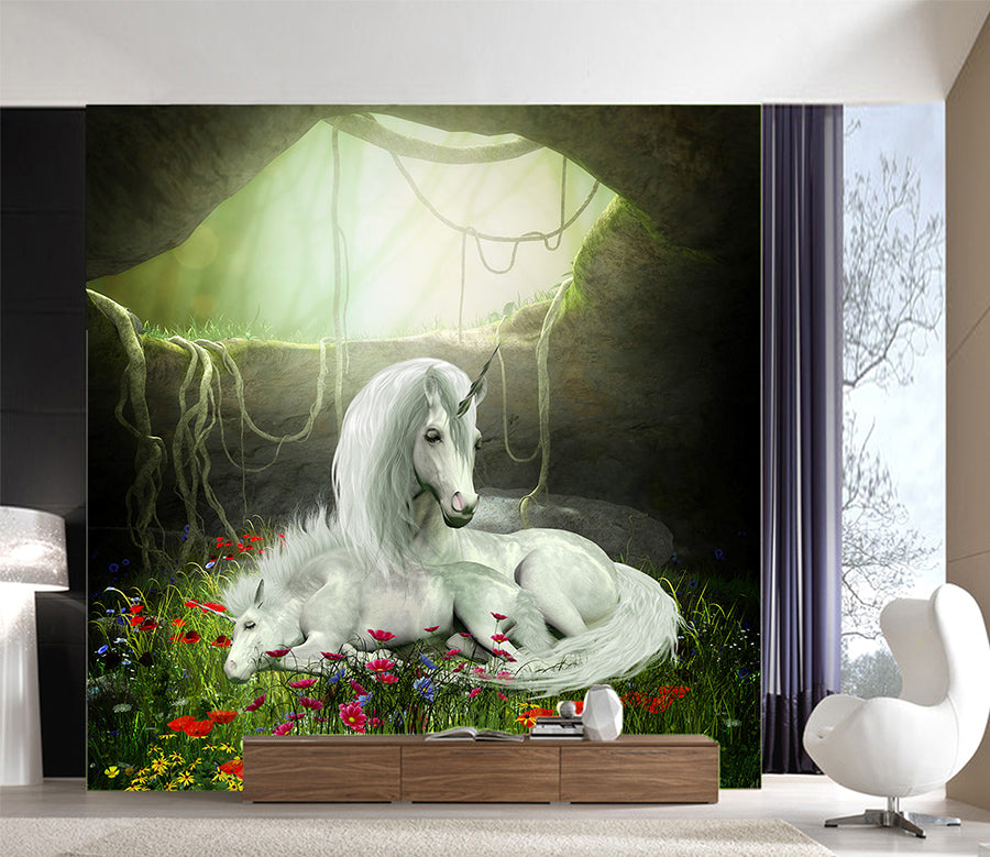 3D Prairie Horse 1614 Wall Murals