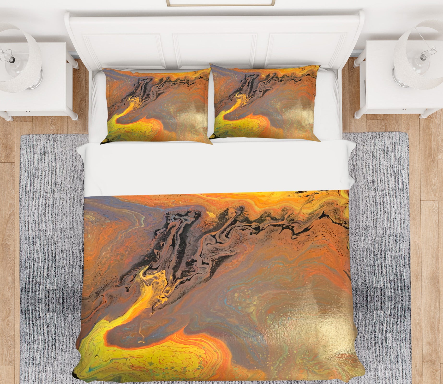 3D Golden Brown 40052 Valerie Latrice Bedding Bed Pillowcases Quilt