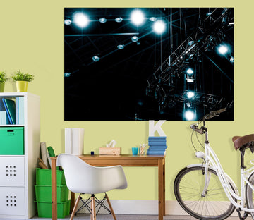 3D Black City Light 021 Noirblanc777 Wall Sticker Wallpaper AJ Wallpaper 2 