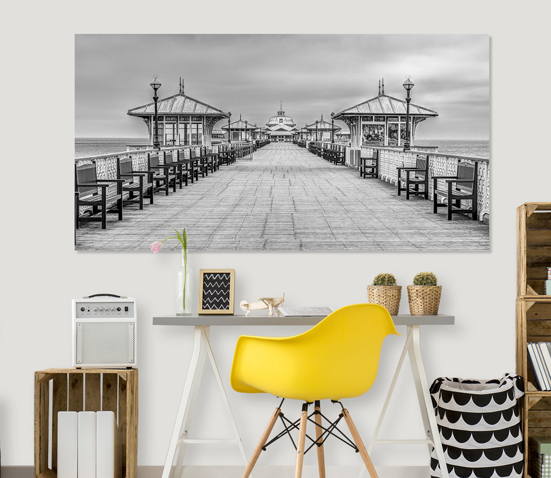 3D Bridge Road 044 Assaf Frank Wall Sticker