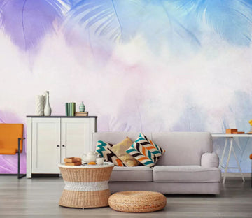 3D Purple Clouds 2130 Wall Murals