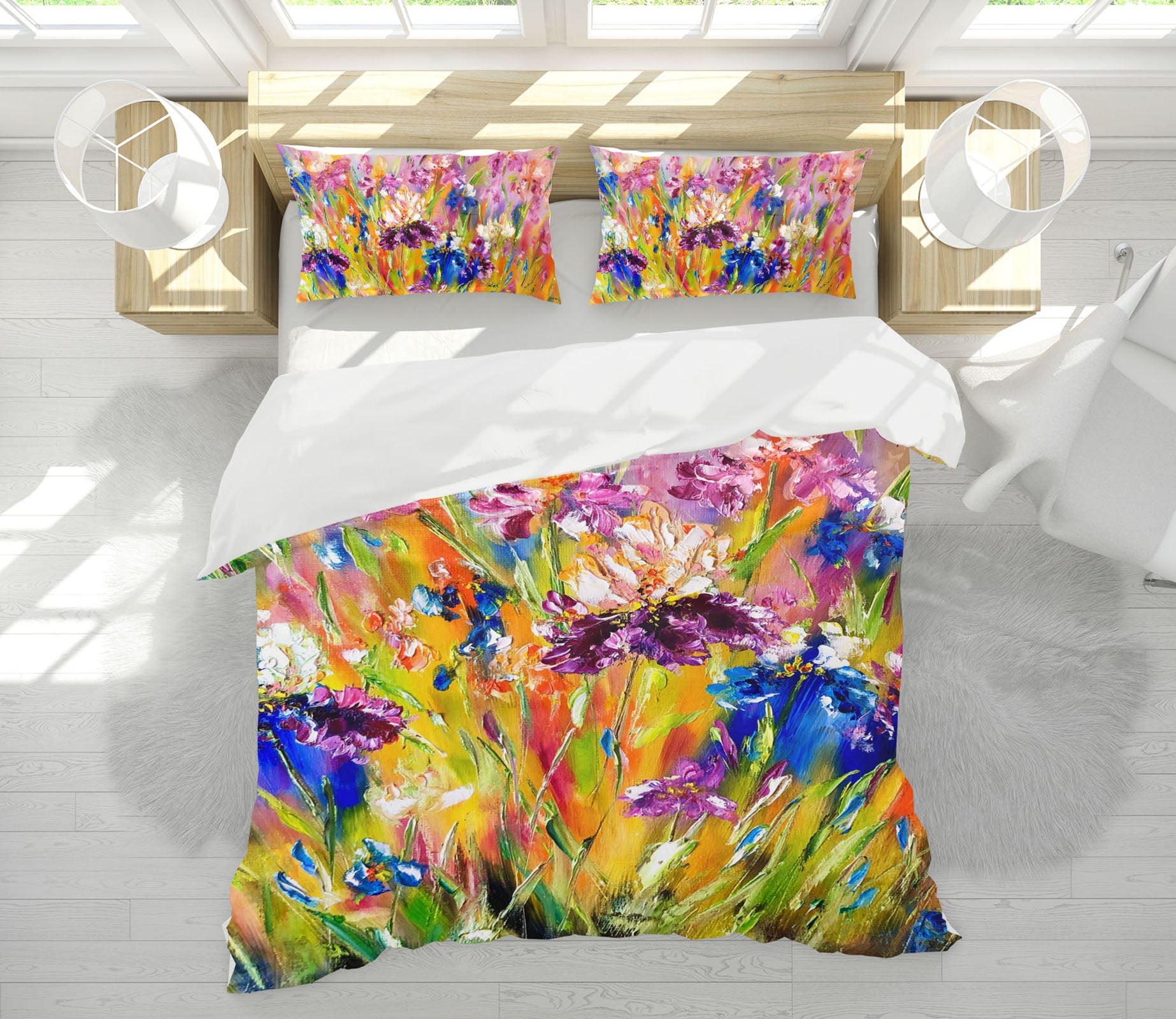 3D Watercolor Bouquet 570 Skromova Marina Bedding Bed Pillowcases Quilt