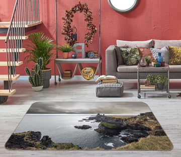 3D Sea Stones 1119 Marco Carmassi Rug Non Slip Rug Mat