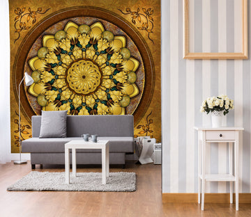 3D Round Pattern 1522 Wall Murals