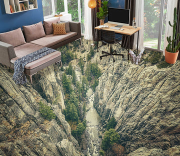 3D Mountains Of The Years 074 Floor Mural  Wallpaper Murals Rug & Mat Print Epoxy waterproof bath floor