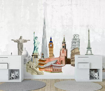 3D Cute Statue WG05 Wall Murals Wallpaper AJ Wallpaper 2 