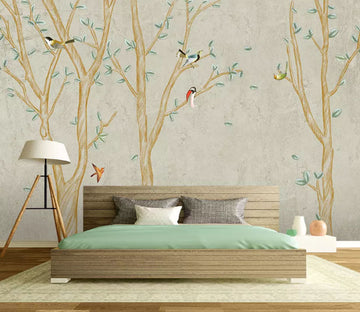 3D Woods Bird 2180 Wall Murals