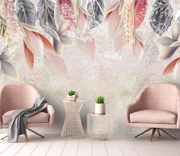 3D Pink Flower WC437 Wall Murals