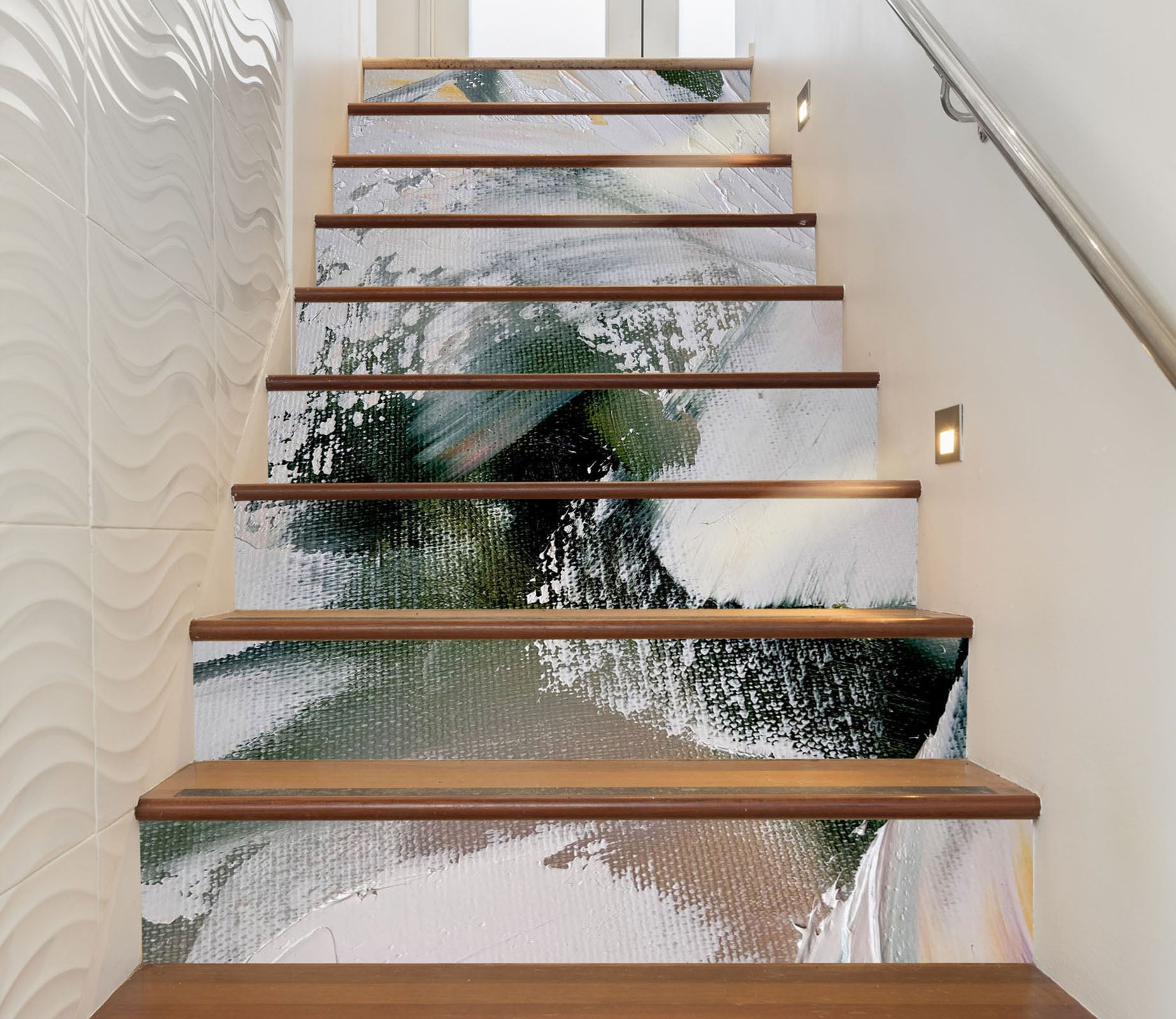 3D Abstract Painting 2203 Skromova Marina Stair Risers | AJ Wallpaper