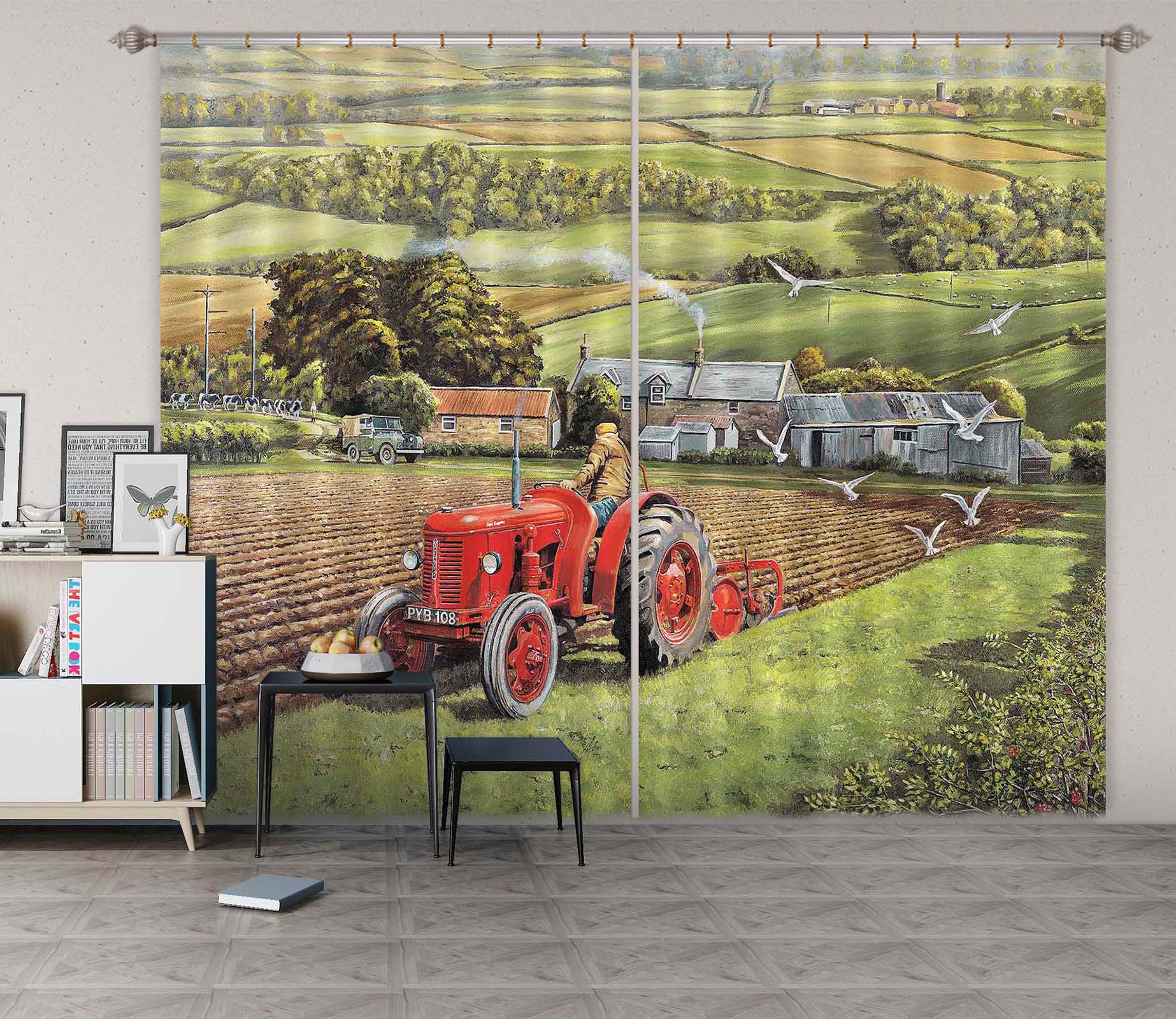 3D Master At Work 078 Trevor Mitchell Curtain Curtains Drapes