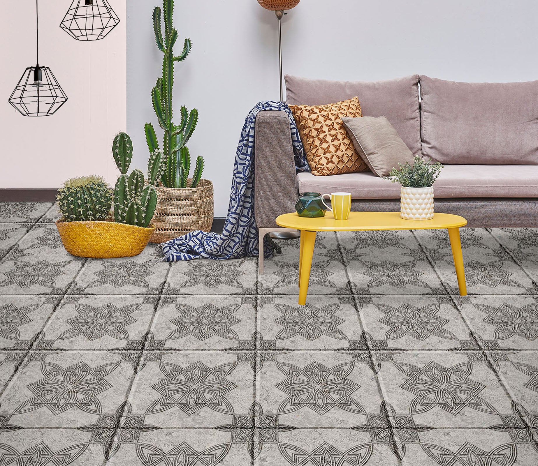 3D Simple Gray Pattern 957 Floor Mural  Wallpaper Murals Rug & Mat Print Epoxy waterproof bath floor