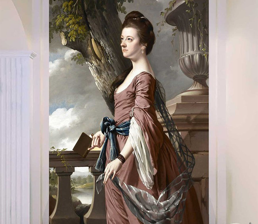 3D Lady Tree WG032 Wall Murals