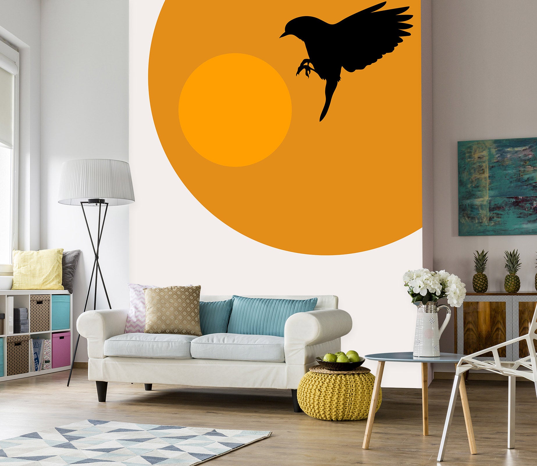 3D Eagle Predator 1518 Boris Draschoff Wall Mural Wall Murals