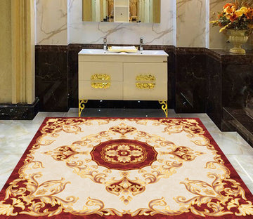 3D Round Marble Pattern WG353 Floor Mural Wallpaper AJ Wallpaper 2 