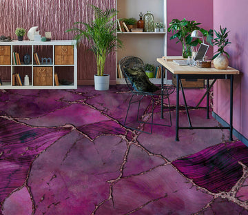 3D Fuchsia Pattern Crack 102141 Andrea Haase Floor Mural  Wallpaper Murals Self-Adhesive Removable Print Epoxy
