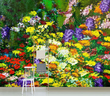 3D Flowers Everywhere 110 Allan P. Friedlander Wall Mural Wall Murals