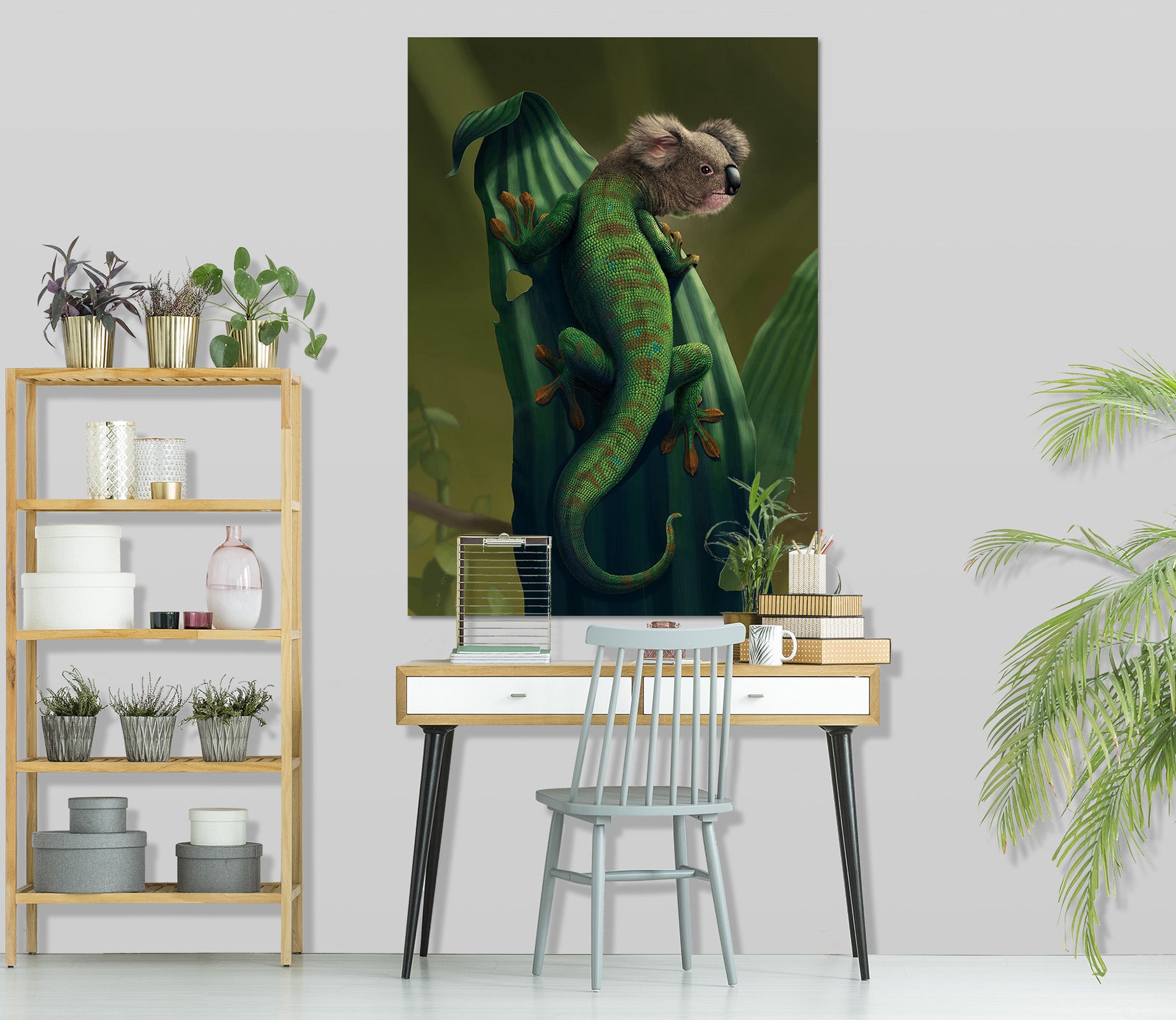 3D Gekoala 038 Vincent Hie Wall Sticker