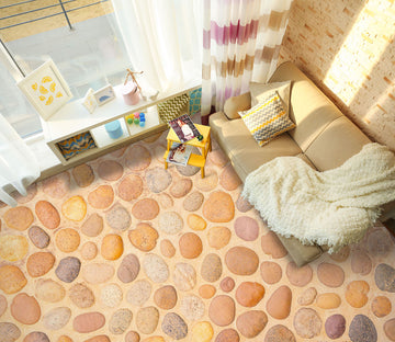 3D Warm Pebbles In Summer 817 Floor Mural  Wallpaper Murals Rug & Mat Print Epoxy waterproof bath floor