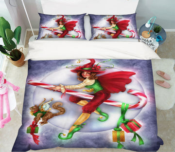 3D Gift Magic Girl 8841 Brigid Ashwood Bedding Bed Pillowcases Quilt Cover Duvet Cover