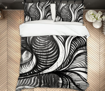 3D Line Drawing 3027 Jacqueline Reynoso Bedding Bed Pillowcases Quilt Cover Duvet Cover