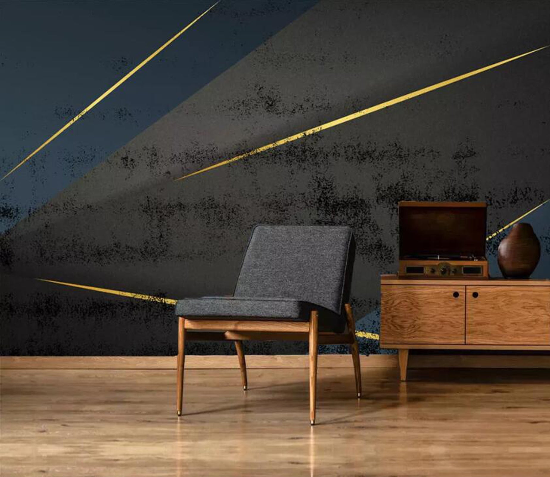 3D Line Geometry WC62 Wall Murals Wallpaper AJ Wallpaper 2 