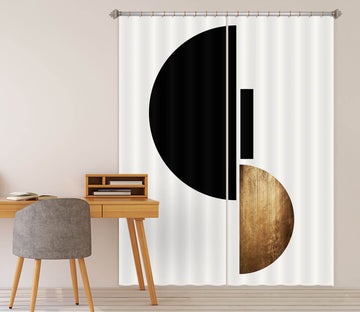 3D Semicircular Stitching 1110 Boris Draschoff Curtain Curtains Drapes