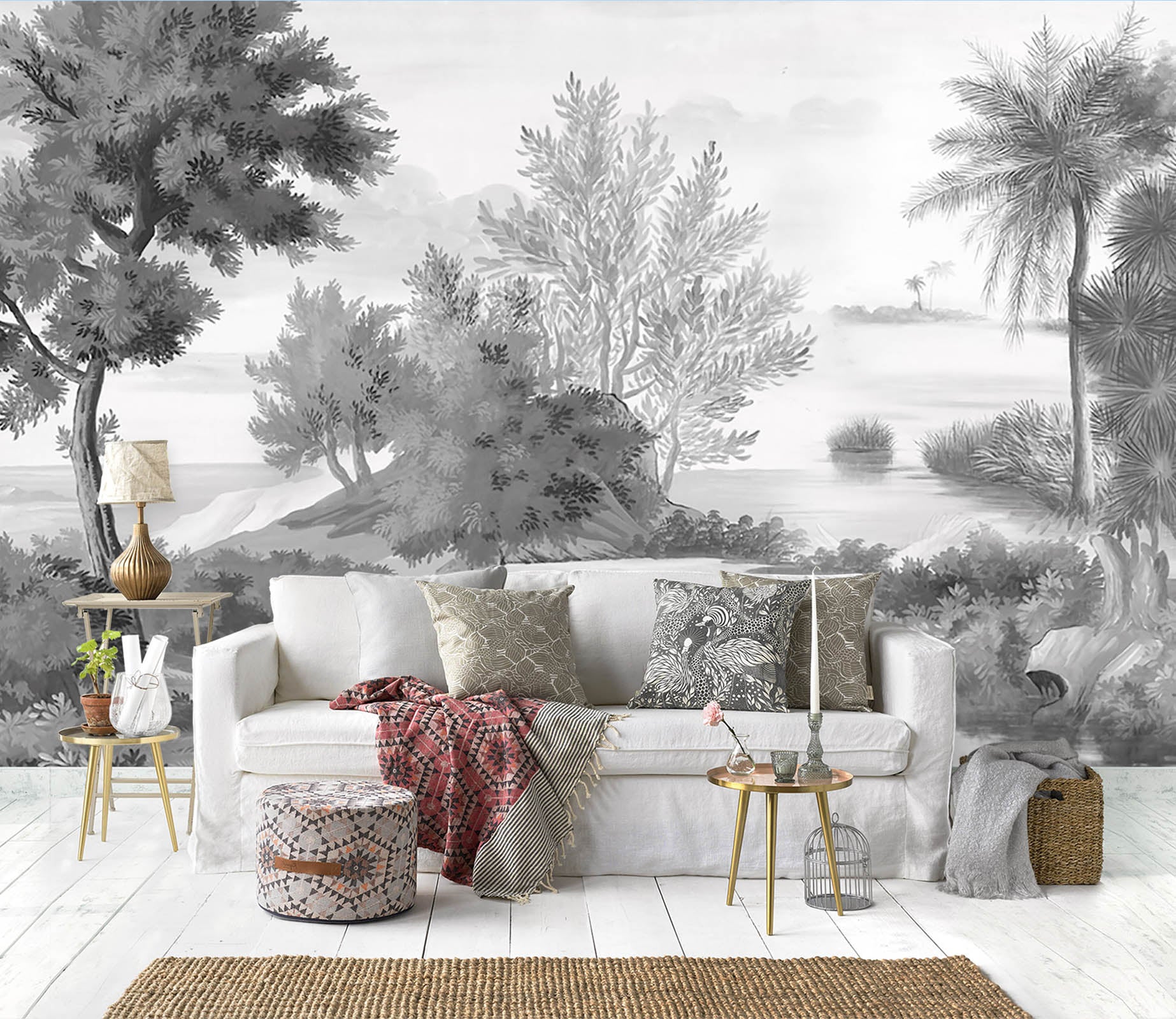 3D River Duck 1540 Wall Murals