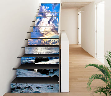 3D Seaside Reef 94128 Kathy Barefield Stair Risers