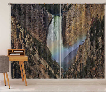 3D Canyon Rainbow 065 Kathy Barefield Curtain Curtains Drapes