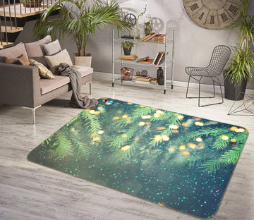 3D Branches 56222 Christmas Non Slip Rug Mat Xmas