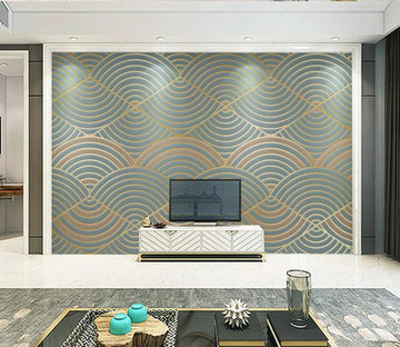 3D Color Wave WC82 Wall Murals Wallpaper AJ Wallpaper 2 