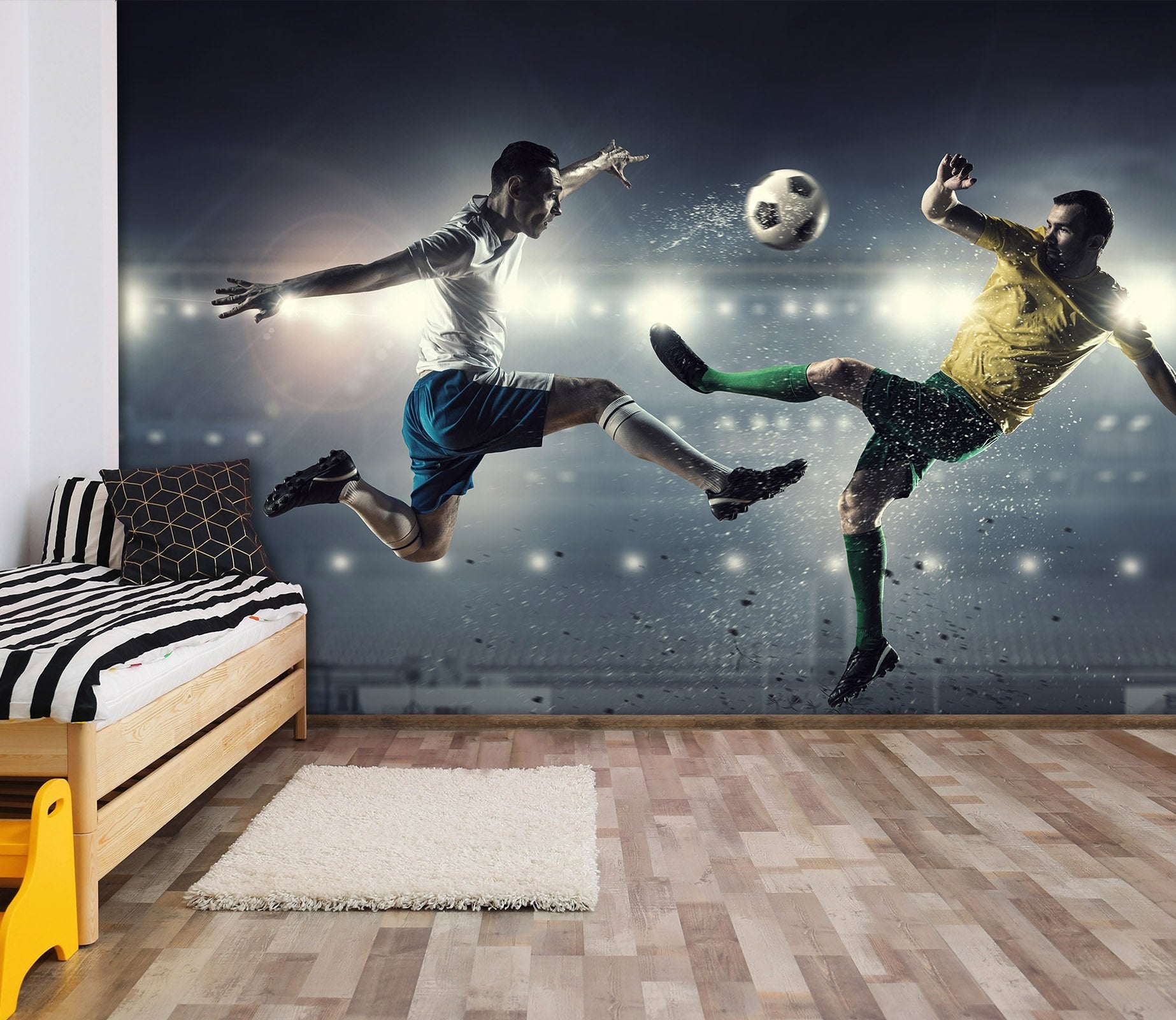 3D Football Sweat 164 Wallpaper AJ Wallpaper 2 