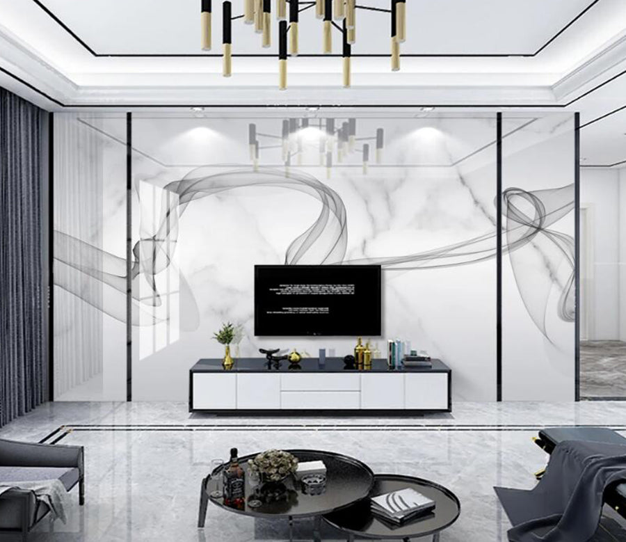 3D Elegant Ribbon 276 Wall Murals