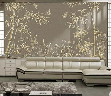 3D Bamboo Forest WC46 Wall Murals Wallpaper AJ Wallpaper 2 