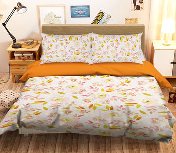 3D Yellow Flower 048 Uta Naumann Bedding Bed Pillowcases Quilt
