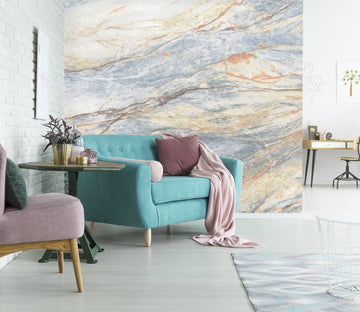 3D Yellow Marble 049 Wall Murals Wallpaper AJ Wallpaper 2 