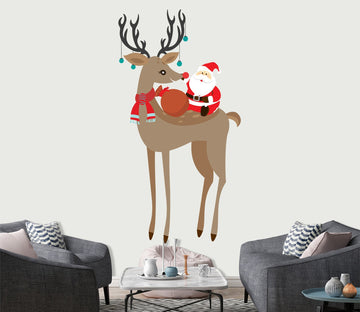 3D Long Legs Deer 47 Wall Stickers Wallpaper AJ Wallpaper 
