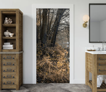 3D Grass Trees 106134 Assaf Frank Door Mural