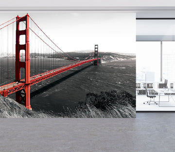 3D Sea Bridge 063 Wall Murals
