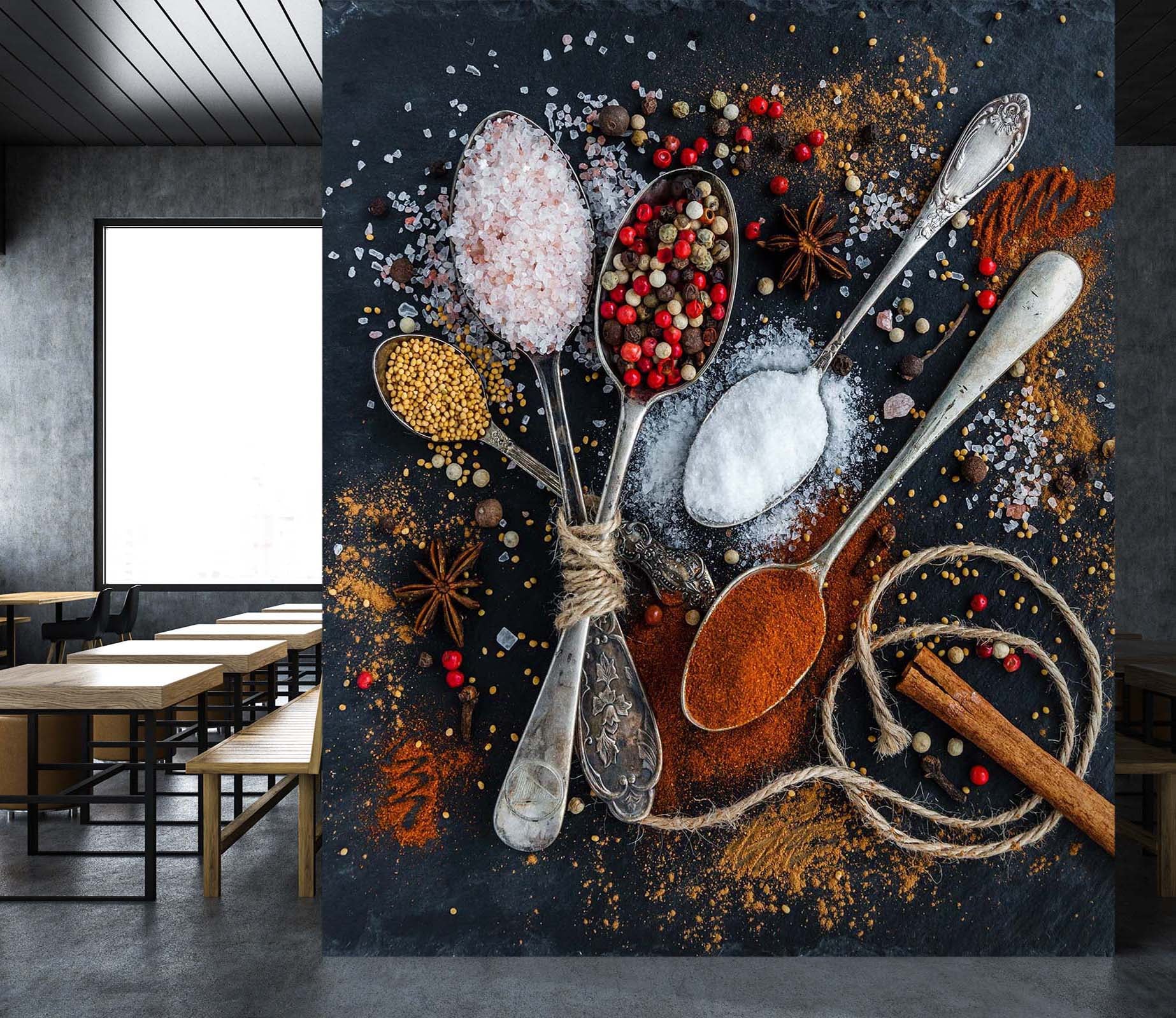 3D Life Seasoning 2089 Wall Murals