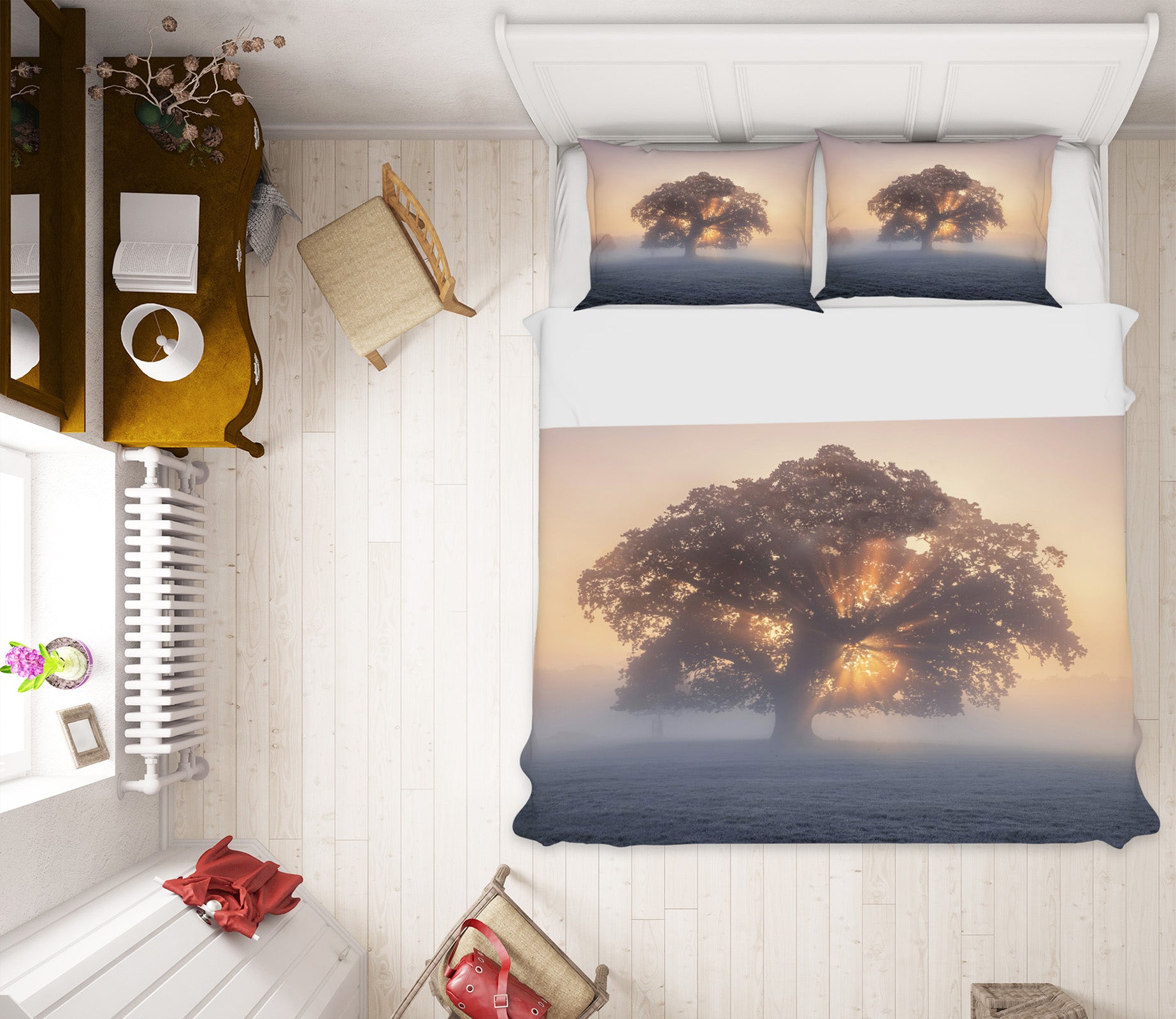 3D Tree 8650 Assaf Frank Bedding Bed Pillowcases Quilt