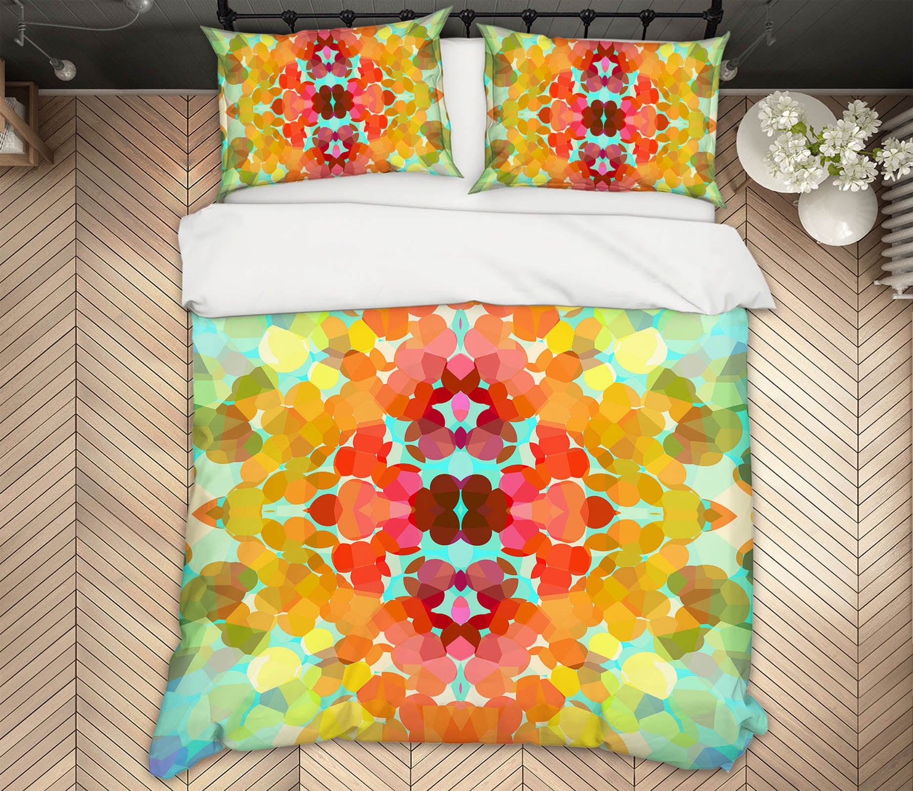 3D Colors Flower 70187 Shandra Smith Bedding Bed Pillowcases Quilt