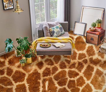 3D Soft Brown 1384 Floor Mural  Wallpaper Murals Self-Adhesive Removable Print Epoxy