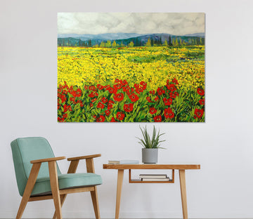 3D Blooming 137 Allan P. Friedlander Wall Sticker