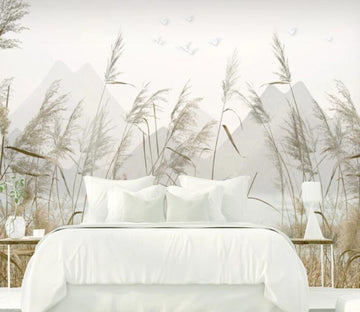 3D Reed Fluttering WC51 Wall Murals Wallpaper AJ Wallpaper 2 
