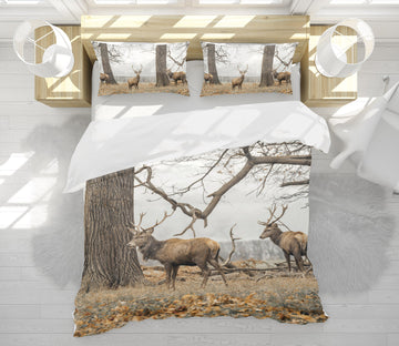 3D Deer Tree 85153 Assaf Frank Bedding Bed Pillowcases Quilt